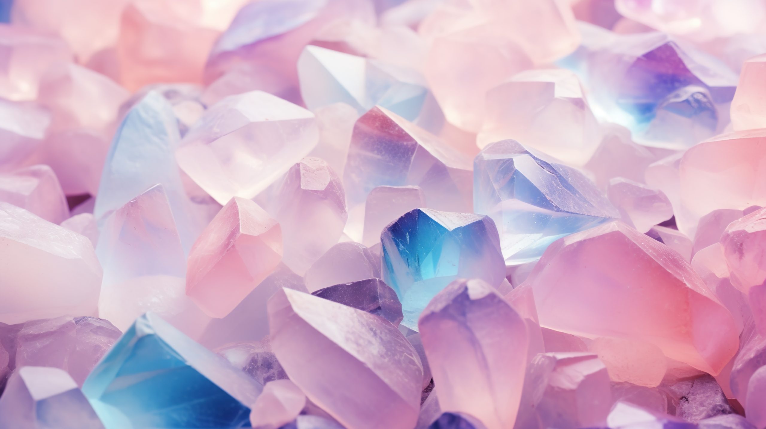 Close-up of authentic crystals for Crystal Bloom natural crystal jewelry brand