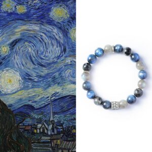 kyanite labradorite bracelet